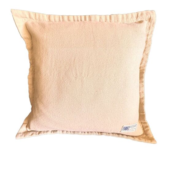 Tommy Hilfiger Set Of 2 Tan Cotton Throw Pillow Covers (only) 22x22 - Picture 1 of 9